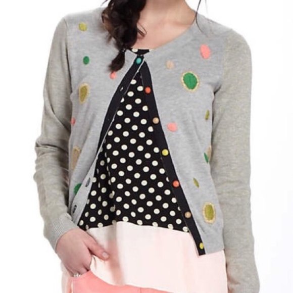 Anthropologie Sweaters - Anthropologie Charlie + Robin Embroidered Cardigan